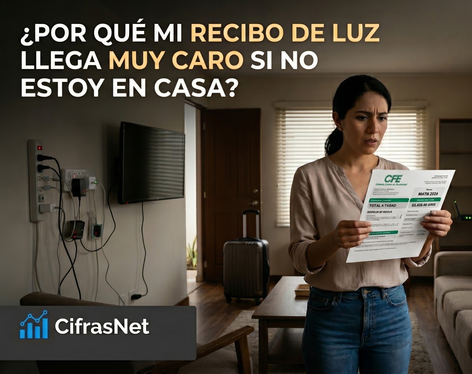 Por qué mi Recibo de Luz Llega Muy Caro si No Estoy en Casa (Actualización Mayo 2026)